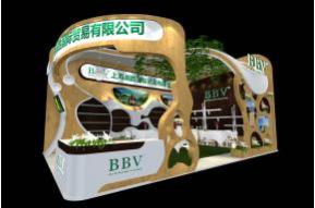 上海澜胜展台模型图片