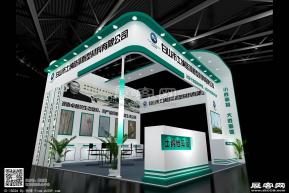 白山展览模型图片