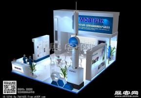 摩比天线展览模型