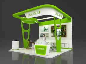 兰蔻展览模型