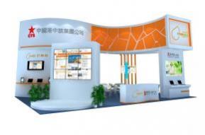 芒果网展览模型