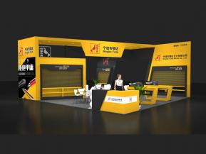 啄木鸟富达展台模型