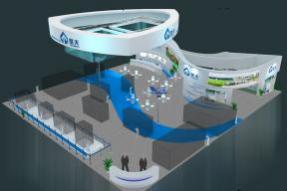 楚天展台模型图片