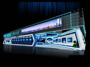 两江新区展览模型