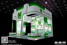 利民制药展台模型图片