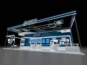 深醒科技展览展示展台模型