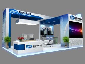 中船电子展览模型