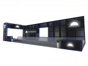 成林印刷展览模型