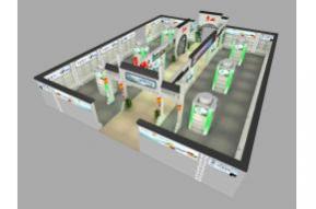 北京茶叶展览模型图片