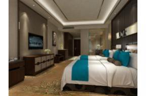 酒店客房3D模型效果图