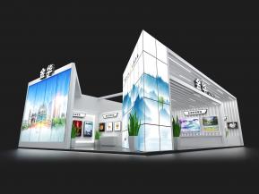 金华政府展展台模型