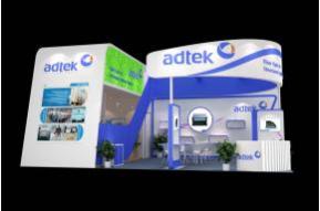 adtek展台模型