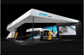 长泰机器人展台3D模型