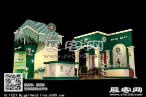 迪欧咖啡展览模型图片