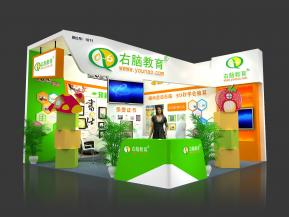 右脑教育展览模型