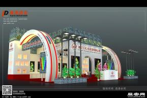 长虹展览模型图片