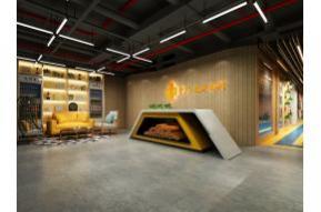 健身房前台3D模型效果图