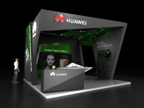 华为国外展
