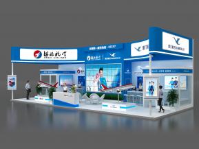 厦门航空展览模型