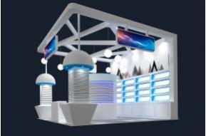 蓝之碧科技展览模型