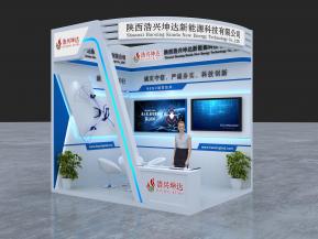 坤达新能源展览模型