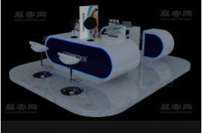 化妆品专柜3D模型