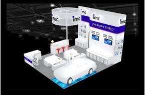 imc展台模型图片
