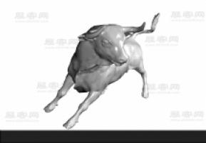 牛3D模型