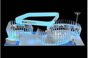 世界贸易中心协会展览模型图片