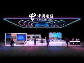 中国电信展台设计方案