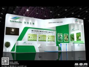 绿蔓生物展台模型