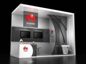 华为展览模型