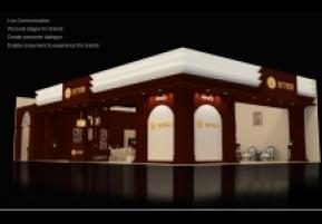 凯迪家具展览展示模型