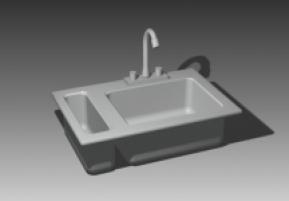 3D模型洗手盆
