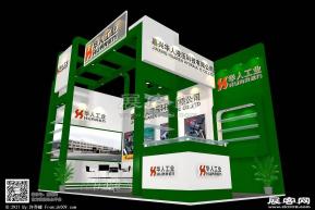 华人工业展览模型图片