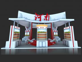 河南展览模型