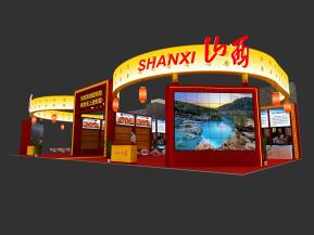 山西展览模型