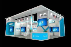 印天科技展览模型图片