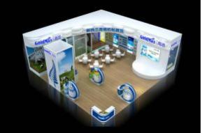 高培奶粉展台模型