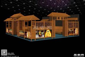 佛香展览模型图片