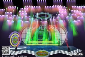 舞台设计3D模型