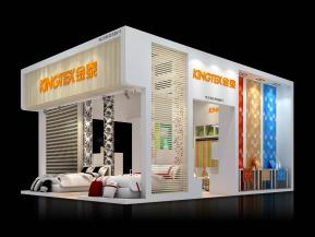 金泰家纺展览模型