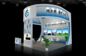 龙庆化工展台模型图片