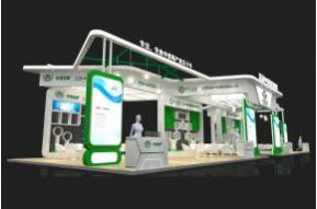 中成先锋药业展台模型