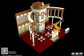 糖酒类展览模型图片