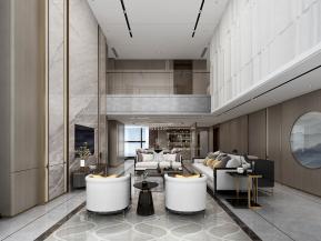 客厅餐厅3D模型