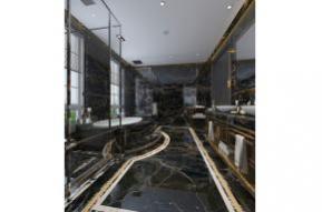 现代卫生间3D模型图片