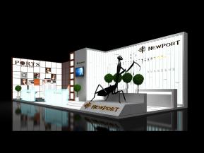 Newport展览模型