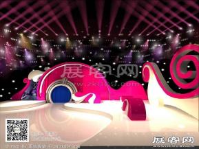 女性访谈节目舞台