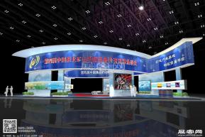 煤交会机械展台模型图片